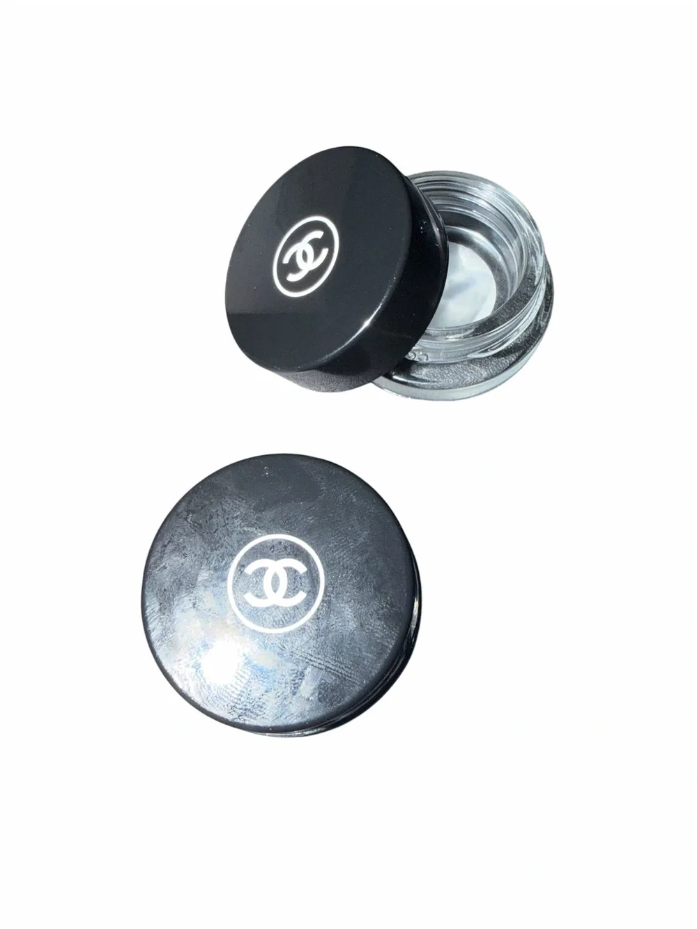 Chanel sample jars